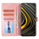 Custodia per telefono in pelle con flip a portafoglio classico, For Xiaomi Redmi 9T / Poco M3, For Xiaomi Redmi 10 4G / 10 2022, For Xiaomi Redmi 10 5G / Note 11E, For Xiaomi Redmi 10A