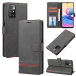 Custodia per telefono in pelle con flip a portafoglio classico, For Xiaomi Redmi 9T / Poco M3, For Xiaomi Redmi 10 4G / 10 2022, For Xiaomi Redmi 10 5G / Note 11E, For Xiaomi Redmi 10A