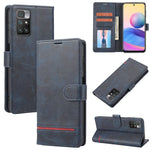 Custodia per telefono in pelle con flip a portafoglio classico, For Xiaomi Redmi 9T / Poco M3, For Xiaomi Redmi 10 4G / 10 2022, For Xiaomi Redmi 10 5G / Note 11E, For Xiaomi Redmi 10A