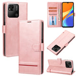 Custodia per telefono in pelle con flip a portafoglio classico, For Xiaomi Redmi 9T / Poco M3, For Xiaomi Redmi 10 4G / 10 2022, For Xiaomi Redmi 10 5G / Note 11E, For Xiaomi Redmi 10A