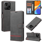 Custodia per telefono in pelle con flip a portafoglio classico, For Xiaomi Redmi 9T / Poco M3, For Xiaomi Redmi 10 4G / 10 2022, For Xiaomi Redmi 10 5G / Note 11E, For Xiaomi Redmi 10A