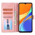 Custodia per telefono in pelle con flip a portafoglio classico, For Xiaomi Redmi 10C, For Xiaomi Redmi K50 / K50 Pro, For Xiaomi Redmi Note 8, For Xiaomi Redmi Note 8 Pro, For Xiaomi Redmi Note 9 4G Global