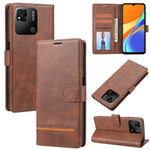 Custodia per telefono in pelle con flip a portafoglio classico, For Xiaomi Redmi 10C, For Xiaomi Redmi K50 / K50 Pro, For Xiaomi Redmi Note 8, For Xiaomi Redmi Note 8 Pro, For Xiaomi Redmi Note 9 4G Global