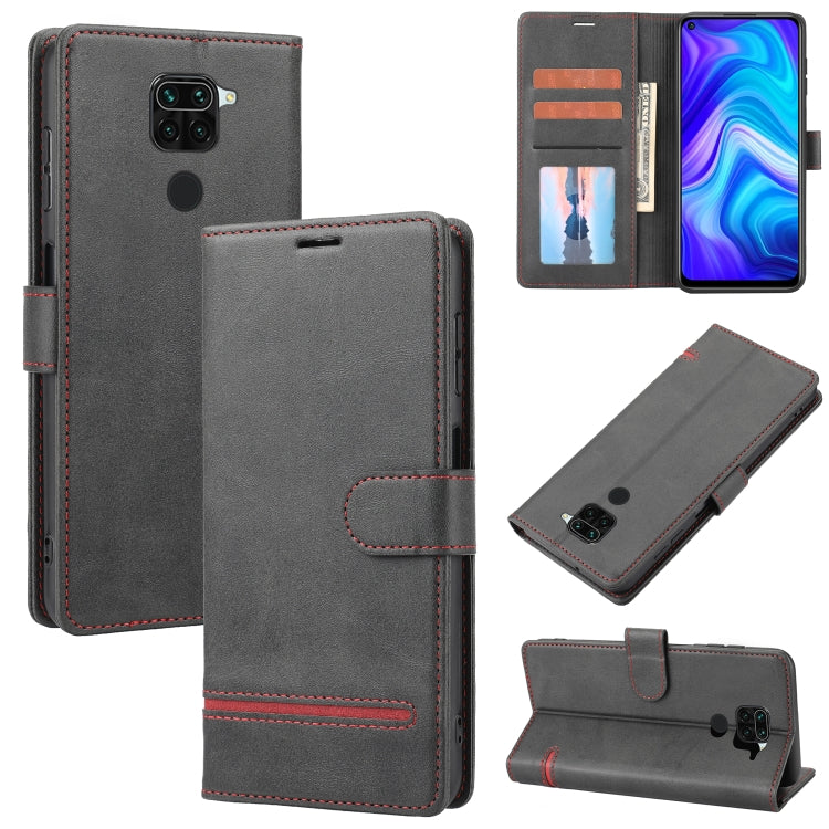 Custodia per telefono in pelle con flip a portafoglio classico, For Xiaomi Redmi 10C, For Xiaomi Redmi K50 / K50 Pro, For Xiaomi Redmi Note 8, For Xiaomi Redmi Note 8 Pro, For Xiaomi Redmi Note 9 4G Global