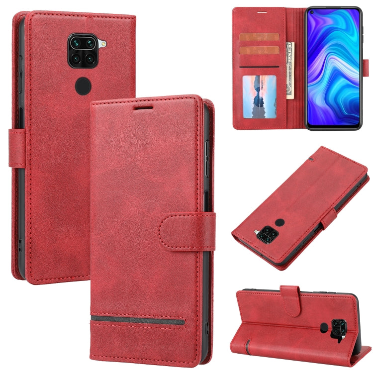 Custodia per telefono in pelle con flip a portafoglio classico, For Xiaomi Redmi 10C, For Xiaomi Redmi K50 / K50 Pro, For Xiaomi Redmi Note 8, For Xiaomi Redmi Note 8 Pro, For Xiaomi Redmi Note 9 4G Global