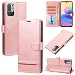 Custodia per telefono in pelle con flip a portafoglio classico, For Xiaomi Redmi Note 9S / 9 Pro, For Xiaomi Redmi Note 9T / 9 5G, For Xiaomi Redmi Note 10 5G, For Xiaomi Redmi Note 10 Pro 4G / 10 Pro Max