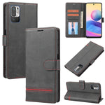 Custodia per telefono in pelle con flip a portafoglio classico, For Xiaomi Redmi Note 9S / 9 Pro, For Xiaomi Redmi Note 9T / 9 5G, For Xiaomi Redmi Note 10 5G, For Xiaomi Redmi Note 10 Pro 4G / 10 Pro Max