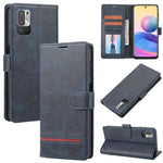 Custodia per telefono in pelle con flip a portafoglio classico, For Xiaomi Redmi Note 9S / 9 Pro, For Xiaomi Redmi Note 9T / 9 5G, For Xiaomi Redmi Note 10 5G, For Xiaomi Redmi Note 10 Pro 4G / 10 Pro Max