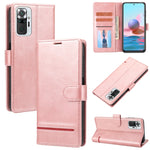 Custodia per telefono in pelle con flip a portafoglio classico, For Xiaomi Redmi Note 9S / 9 Pro, For Xiaomi Redmi Note 9T / 9 5G, For Xiaomi Redmi Note 10 5G, For Xiaomi Redmi Note 10 Pro 4G / 10 Pro Max