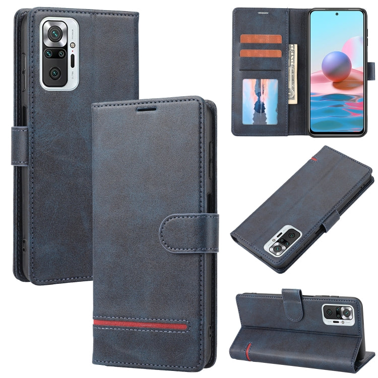 Custodia per telefono in pelle con flip a portafoglio classico, For Xiaomi Redmi Note 9S / 9 Pro, For Xiaomi Redmi Note 9T / 9 5G, For Xiaomi Redmi Note 10 5G, For Xiaomi Redmi Note 10 Pro 4G / 10 Pro Max