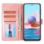 Custodia per telefono in pelle con flip a portafoglio classico, For Xiaomi Redmi Note 10 / 10S, For Xiaomi Redmi Note 11 5G / Poco M4 Pro 5G, For Xiaomi Redmi Note 11 Pro, For Xiaomi Poco X3 GT/Redmi Note 10 Pro 5G CN