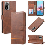 Custodia per telefono in pelle con flip a portafoglio classico, For Xiaomi Redmi Note 10 / 10S, For Xiaomi Redmi Note 11 5G / Poco M4 Pro 5G, For Xiaomi Redmi Note 11 Pro, For Xiaomi Poco X3 GT/Redmi Note 10 Pro 5G CN
