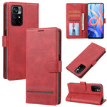 Custodia per telefono in pelle con flip a portafoglio classico, For Xiaomi Redmi Note 10 / 10S, For Xiaomi Redmi Note 11 5G / Poco M4 Pro 5G, For Xiaomi Redmi Note 11 Pro, For Xiaomi Poco X3 GT/Redmi Note 10 Pro 5G CN