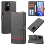 Custodia per telefono in pelle con flip a portafoglio classico, For Xiaomi Redmi Note 10 / 10S, For Xiaomi Redmi Note 11 5G / Poco M4 Pro 5G, For Xiaomi Redmi Note 11 Pro, For Xiaomi Poco X3 GT/Redmi Note 10 Pro 5G CN