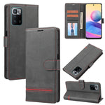 Custodia per telefono in pelle con flip a portafoglio classico, For Xiaomi Redmi Note 10 / 10S, For Xiaomi Redmi Note 11 5G / Poco M4 Pro 5G, For Xiaomi Redmi Note 11 Pro, For Xiaomi Poco X3 GT/Redmi Note 10 Pro 5G CN