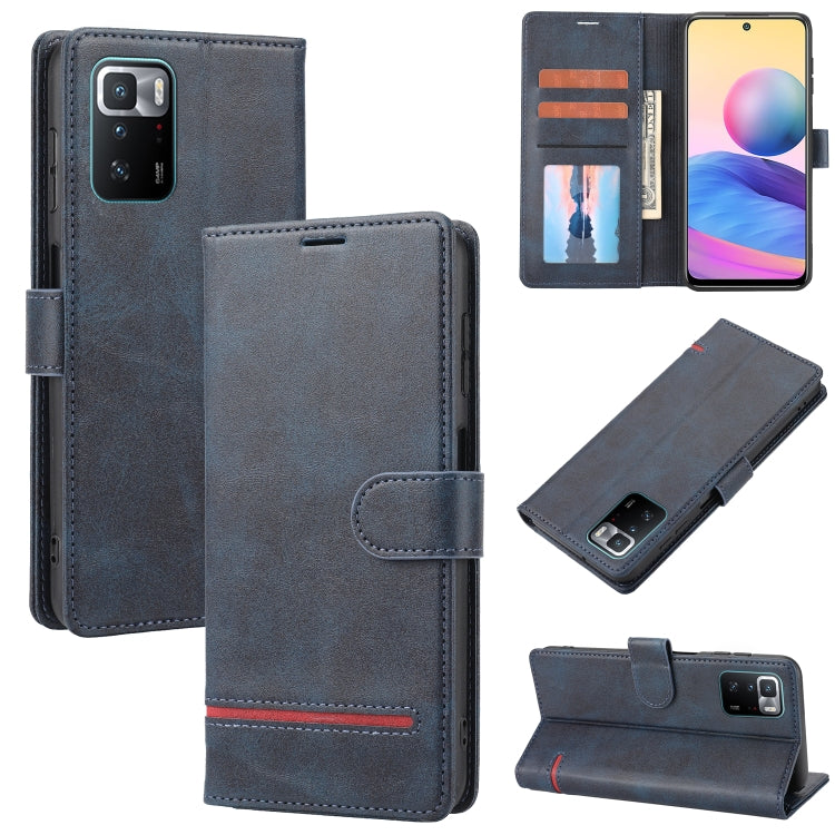 Custodia per telefono in pelle con flip a portafoglio classico, For Xiaomi Redmi Note 10 / 10S, For Xiaomi Redmi Note 11 5G / Poco M4 Pro 5G, For Xiaomi Redmi Note 11 Pro, For Xiaomi Poco X3 GT/Redmi Note 10 Pro 5G CN