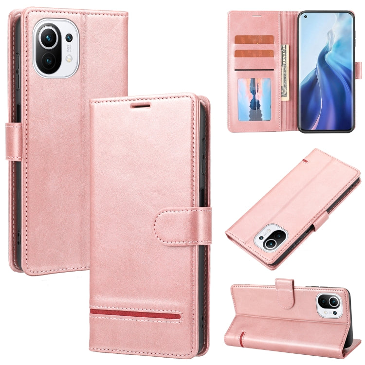 Custodia per telefono in pelle con flip a portafoglio classico, For Xiaomi Mi 11, For Xiaomi Mi 11 Lite, For Xiaomi 11T / 11T Pro, For Xiaomi 12