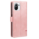 Custodia per telefono in pelle con flip a portafoglio classico, For Xiaomi Mi 11, For Xiaomi Mi 11 Lite, For Xiaomi 11T / 11T Pro, For Xiaomi 12