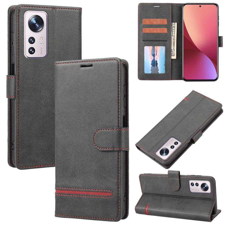Custodia per telefono in pelle con flip a portafoglio classico, For Xiaomi Mi 11, For Xiaomi Mi 11 Lite, For Xiaomi 11T / 11T Pro, For Xiaomi 12