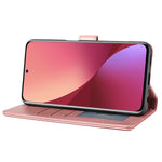 Custodia per telefono in pelle con flip a portafoglio classico, For Xiaomi 12 Lite, For Xiaomi 12 Pro, For Xiaomi Poco F3 / K40 / K40 Pro, For Xiaomi Poco M4 Pro 4G