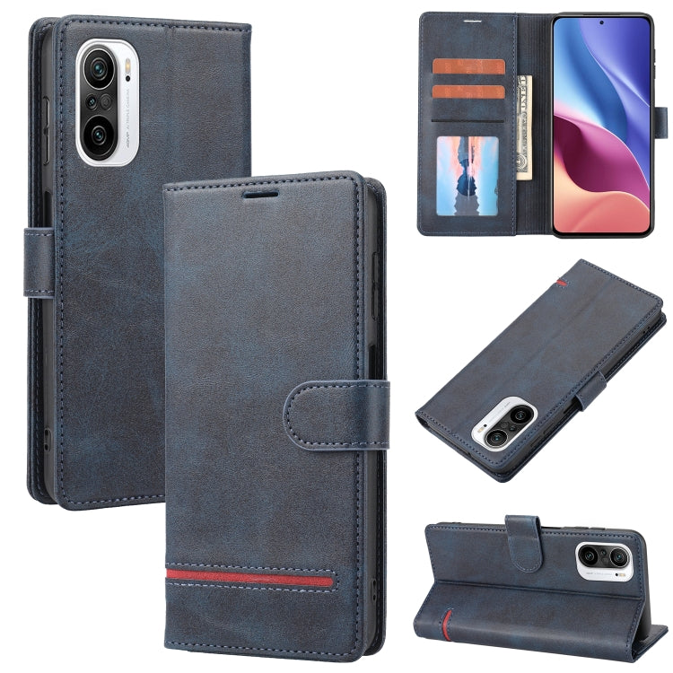 Custodia per telefono in pelle con flip a portafoglio classico, For Xiaomi 12 Lite, For Xiaomi 12 Pro, For Xiaomi Poco F3 / K40 / K40 Pro, For Xiaomi Poco M4 Pro 4G