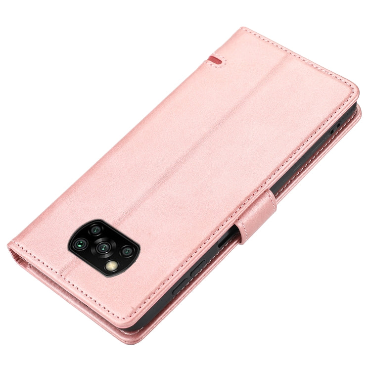 Custodia per telefono in pelle con flip a portafoglio classico, For Xiaomi Poco X3 NFC, For Xiaomi Poco X4 Pro 5G