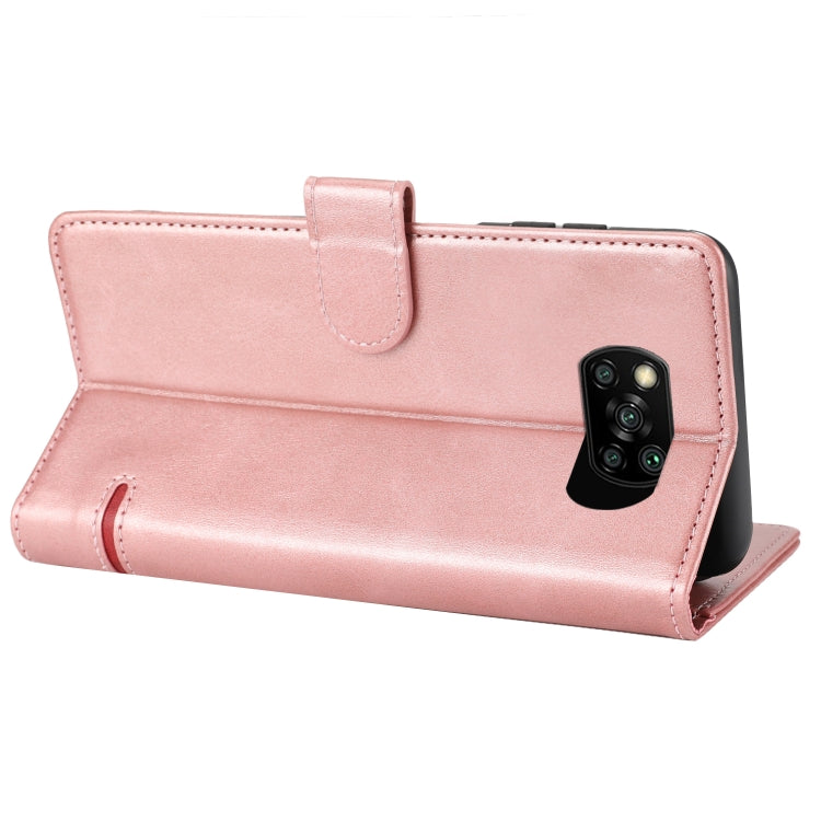 Custodia per telefono in pelle con flip a portafoglio classico, For Xiaomi Poco X3 NFC, For Xiaomi Poco X4 Pro 5G