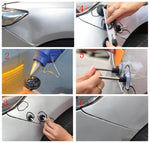 D4 Kit di strumenti per sollevatore estrattore per ponti di riparazione ammaccature senza vernice per auto, D4
