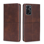 Custodia per telefono in pelle a vibrazione orizzontale magnetica con trama di mucca, For OPPO A36 4G/A76 4G Global, For OPPO A57 5G 2022/Realme Q5i, For OPPO A96 5G, For OPPO Find X5 Pro