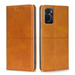 Custodia per telefono in pelle a vibrazione orizzontale magnetica con trama di mucca, For OPPO A36 4G/A76 4G Global, For OPPO A57 5G 2022/Realme Q5i, For OPPO A96 5G, For OPPO Find X5 Pro
