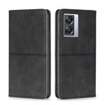 Custodia per telefono in pelle a vibrazione orizzontale magnetica con trama di mucca, For OPPO A36 4G/A76 4G Global, For OPPO A57 5G 2022/Realme Q5i, For OPPO A96 5G, For OPPO Find X5 Pro