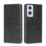 Custodia per telefono in pelle a vibrazione orizzontale magnetica con trama di mucca, For OPPO A36 4G/A76 4G Global, For OPPO A57 5G 2022/Realme Q5i, For OPPO A96 5G, For OPPO Find X5 Pro