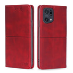 Custodia per telefono in pelle a vibrazione orizzontale magnetica con trama di mucca, For OPPO A36 4G/A76 4G Global, For OPPO A57 5G 2022/Realme Q5i, For OPPO A96 5G, For OPPO Find X5 Pro