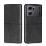 Custodia per telefono in pelle a vibrazione orizzontale magnetica con trama di mucca, For OPPO K10 5G, For OPPO K10 Pro 5G, For OPPO Reno7 4G/F21 Pro 4G, For OPPO Reno7 5G Global/Find X5 Lite