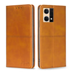 Custodia per telefono in pelle a vibrazione orizzontale magnetica con trama di mucca, For OPPO K10 5G, For OPPO K10 Pro 5G, For OPPO Reno7 4G/F21 Pro 4G, For OPPO Reno7 5G Global/Find X5 Lite
