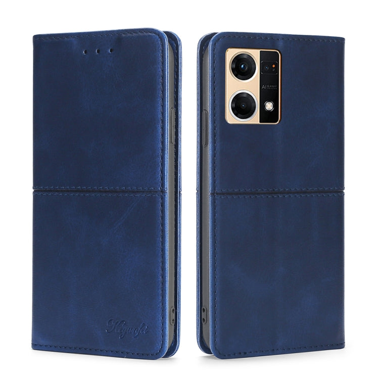 Custodia per telefono in pelle a vibrazione orizzontale magnetica con trama di mucca, For OPPO K10 5G, For OPPO K10 Pro 5G, For OPPO Reno7 4G/F21 Pro 4G, For OPPO Reno7 5G Global/Find X5 Lite