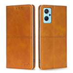 Custodia per telefono in pelle a vibrazione orizzontale magnetica con trama di mucca, For OPPO Realme 9 Pro, For OPPO Realme 9 Pro+, For OPPO Realme 9i/A36 4G/A96 4G/K10 4G/A76 4G, For OPPO Realme C35
