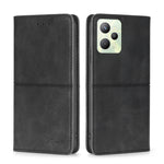 Custodia per telefono in pelle a vibrazione orizzontale magnetica con trama di mucca, For OPPO Realme 9 Pro, For OPPO Realme 9 Pro+, For OPPO Realme 9i/A36 4G/A96 4G/K10 4G/A76 4G, For OPPO Realme C35