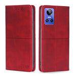 Custodia per telefono in pelle a vibrazione orizzontale magnetica con trama di mucca, For OPPO Realme GT Neo3, For OPPO Realme GT2 Pro, For OPPO Realme Narzo 50i