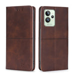 Custodia per telefono in pelle a vibrazione orizzontale magnetica con trama di mucca, For OPPO Realme GT Neo3, For OPPO Realme GT2 Pro, For OPPO Realme Narzo 50i