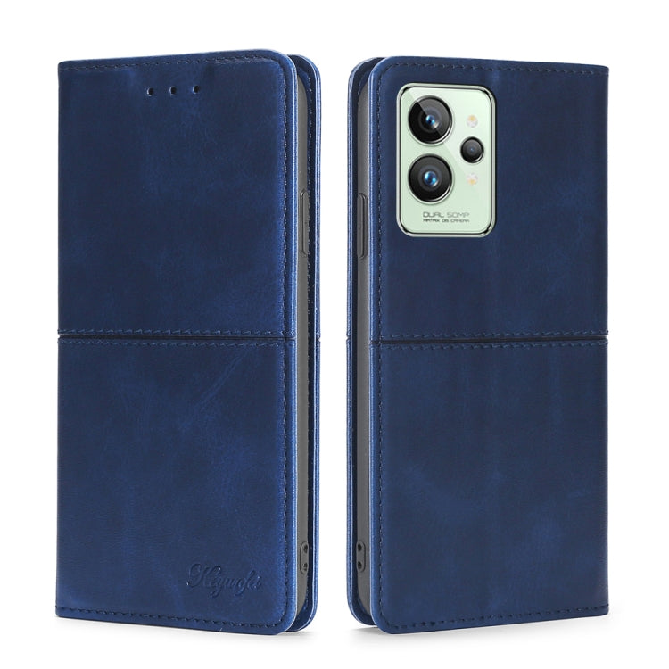 Custodia per telefono in pelle a vibrazione orizzontale magnetica con trama di mucca, For OPPO Realme GT Neo3, For OPPO Realme GT2 Pro, For OPPO Realme Narzo 50i