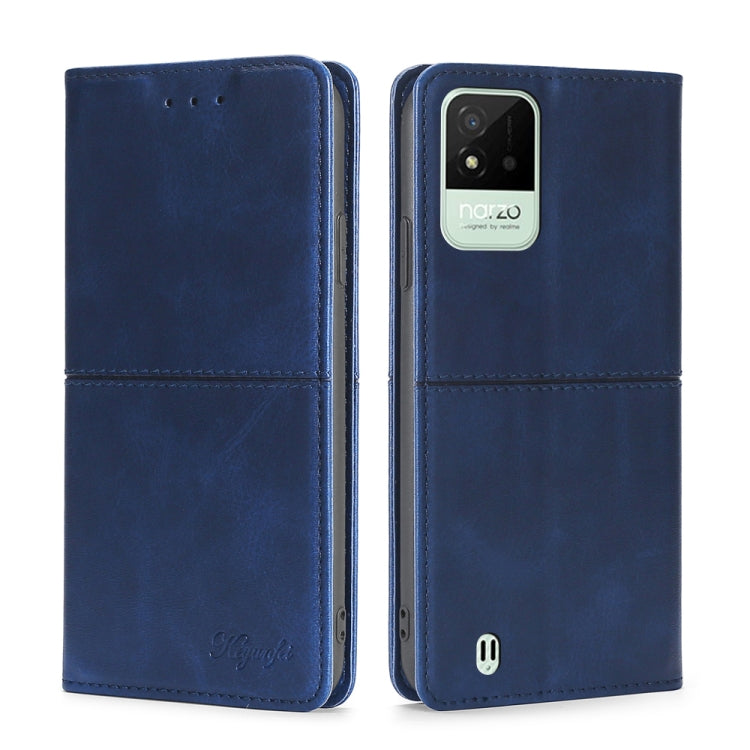 Custodia per telefono in pelle a vibrazione orizzontale magnetica con trama di mucca, For OPPO Realme GT Neo3, For OPPO Realme GT2 Pro, For OPPO Realme Narzo 50i