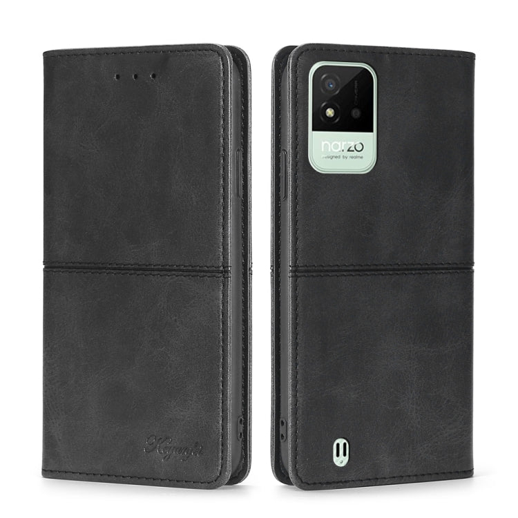 Custodia per telefono in pelle a vibrazione orizzontale magnetica con trama di mucca, For OPPO Realme GT Neo3, For OPPO Realme GT2 Pro, For OPPO Realme Narzo 50i