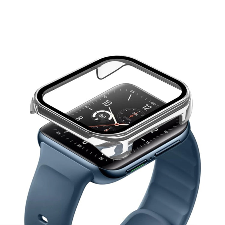 PC + custodia protettiva per orologio in vetro temperato, For OPPO Watch 2 46mm