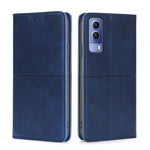 Custodia per telefono in pelle a vibrazione orizzontale magnetica con trama di mucca, For vivo X80, For vivo Y53S 5G/iQOO Z5X/T1X, For vivo Y55S 5G, For vivo Y76S/Y74S