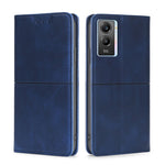 Custodia per telefono in pelle a vibrazione orizzontale magnetica con trama di mucca, For vivo X80, For vivo Y53S 5G/iQOO Z5X/T1X, For vivo Y55S 5G, For vivo Y76S/Y74S