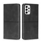 Custodia per telefono in pelle a vibrazione orizzontale magnetica con trama di mucca, For Samsung Galaxy A03 EU Edition 166mm, For Samsung Galaxy A23 5G, For Samsung Galaxy M33 5G, For Samsung Galaxy M53 5G
