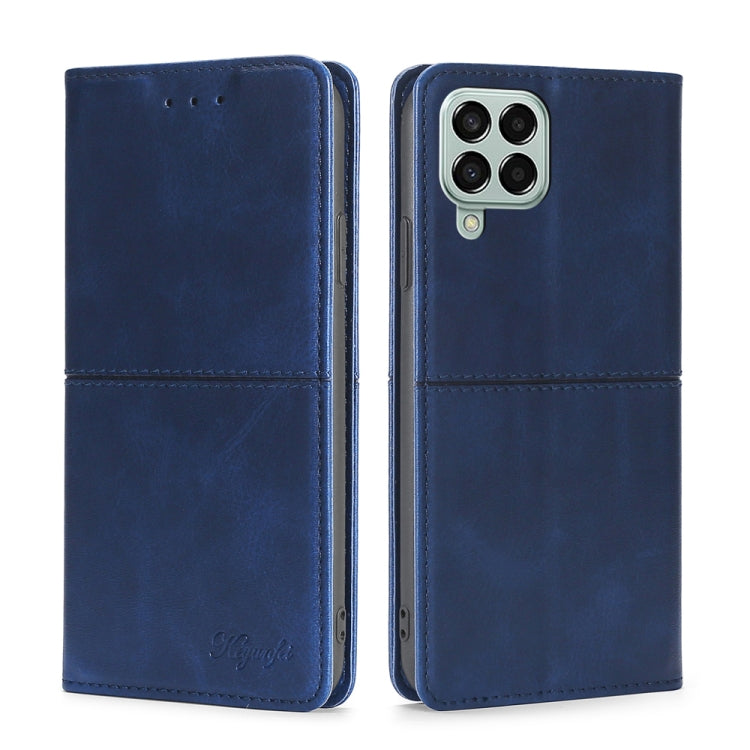 Custodia per telefono in pelle a vibrazione orizzontale magnetica con trama di mucca, For Samsung Galaxy A03 EU Edition 166mm, For Samsung Galaxy A23 5G, For Samsung Galaxy M33 5G, For Samsung Galaxy M53 5G