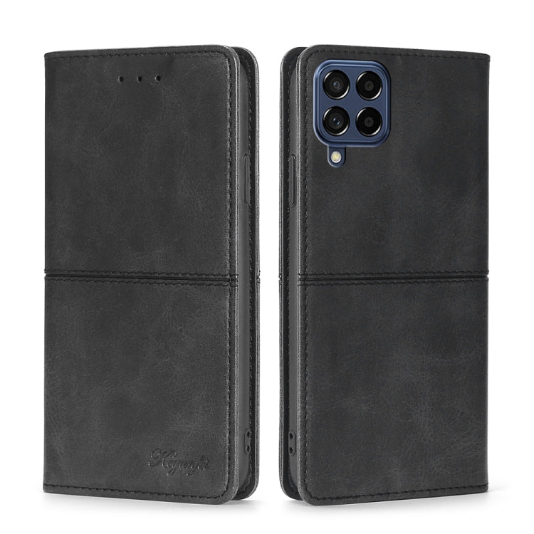 Custodia per telefono in pelle a vibrazione orizzontale magnetica con trama di mucca, For Samsung Galaxy A03 EU Edition 166mm, For Samsung Galaxy A23 5G, For Samsung Galaxy M33 5G, For Samsung Galaxy M53 5G