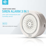 Sirena USB WiFi NEO NAS-AB02WT con sensore temperatura